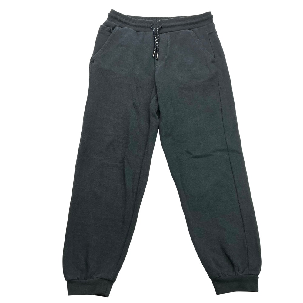 Urban Pipeline Black Jogger Pants Kids Size M 10/12 Fleece Drawstring Sweatpants